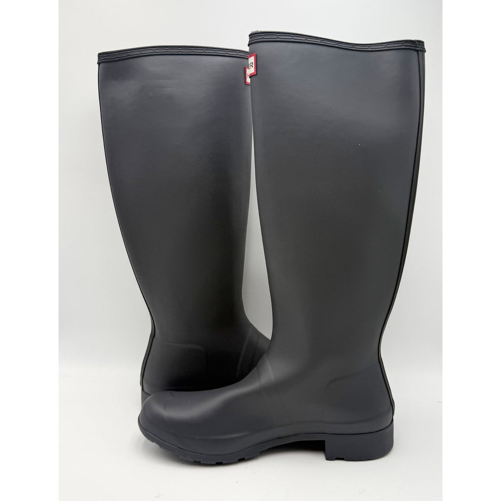 Hunter Womens Original Tall Rain Boots Size 10 Black Waterproof NWOB