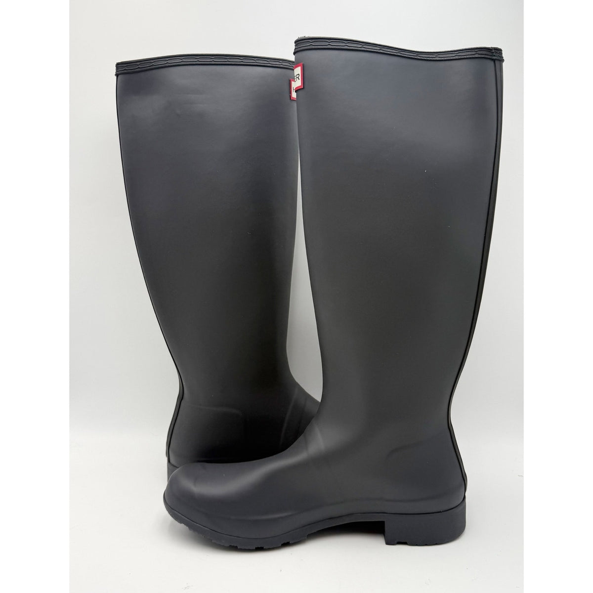 Hunter Womens Original Tall Rain Boots Size 10 Black Waterproof NWOB