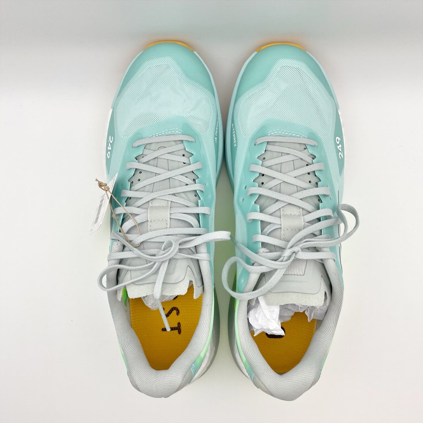 Adidas Womens Terrex Agravic Ultra Trail Running Sneakers US 8 Blue Green NIB