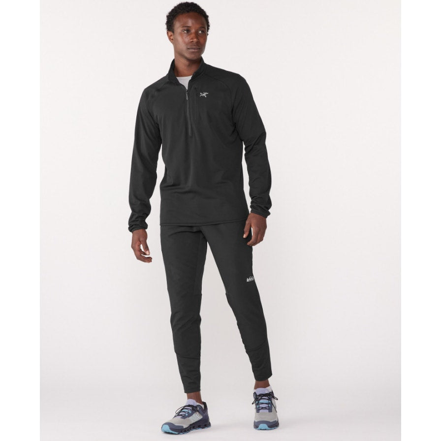 ARCTERYX Men's Delta Half-Zip Pullover Sweatshirt XS Black Jacket NWT