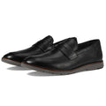 Josef Seibel Mens Tyler 10 Penny Loafers EU 41 US 8 Black Leather NWOB