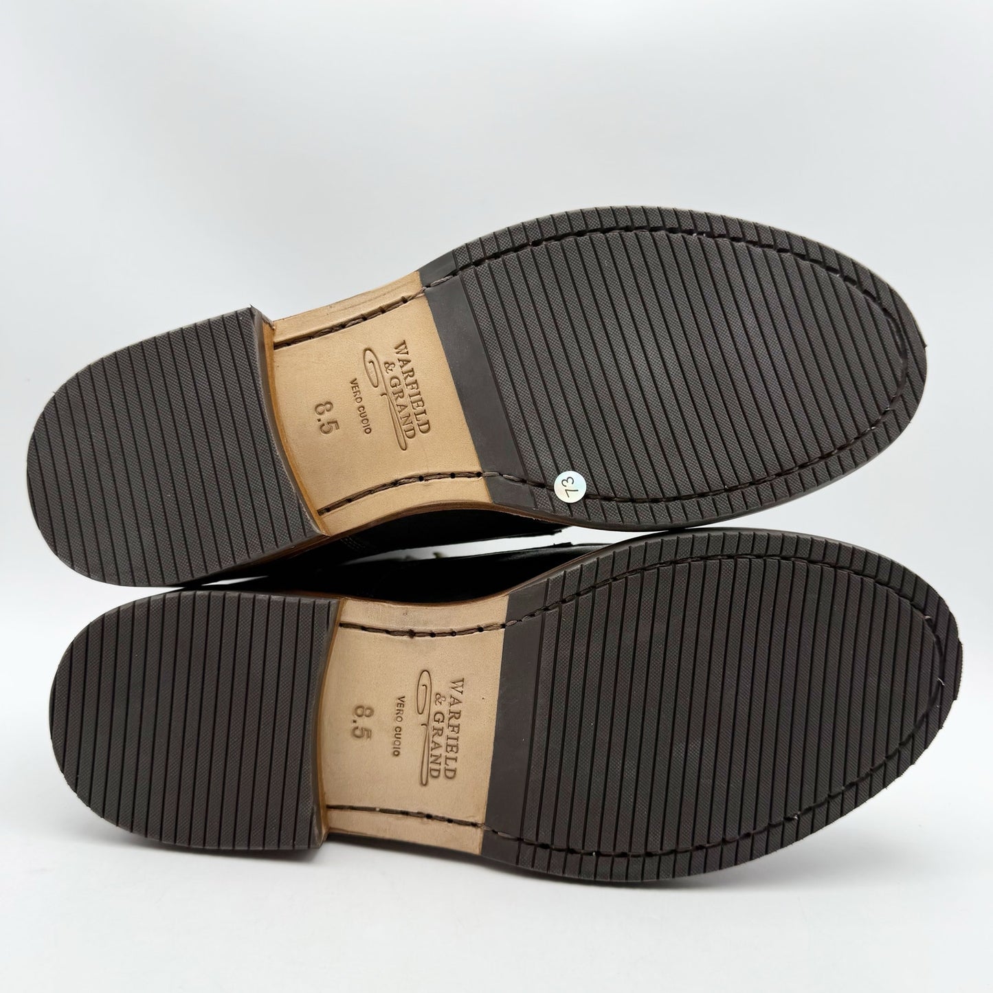 Warfield & Grand Mens Roseburg Ankle Boots US 8.5 M Brown Leather Moc Toe NWOB