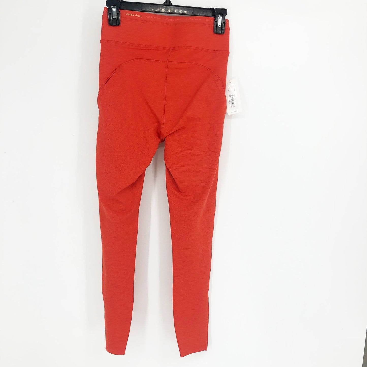 OUTDOOR VOICES Womens Thrive 7/8 Leggings Paprika Orange XS