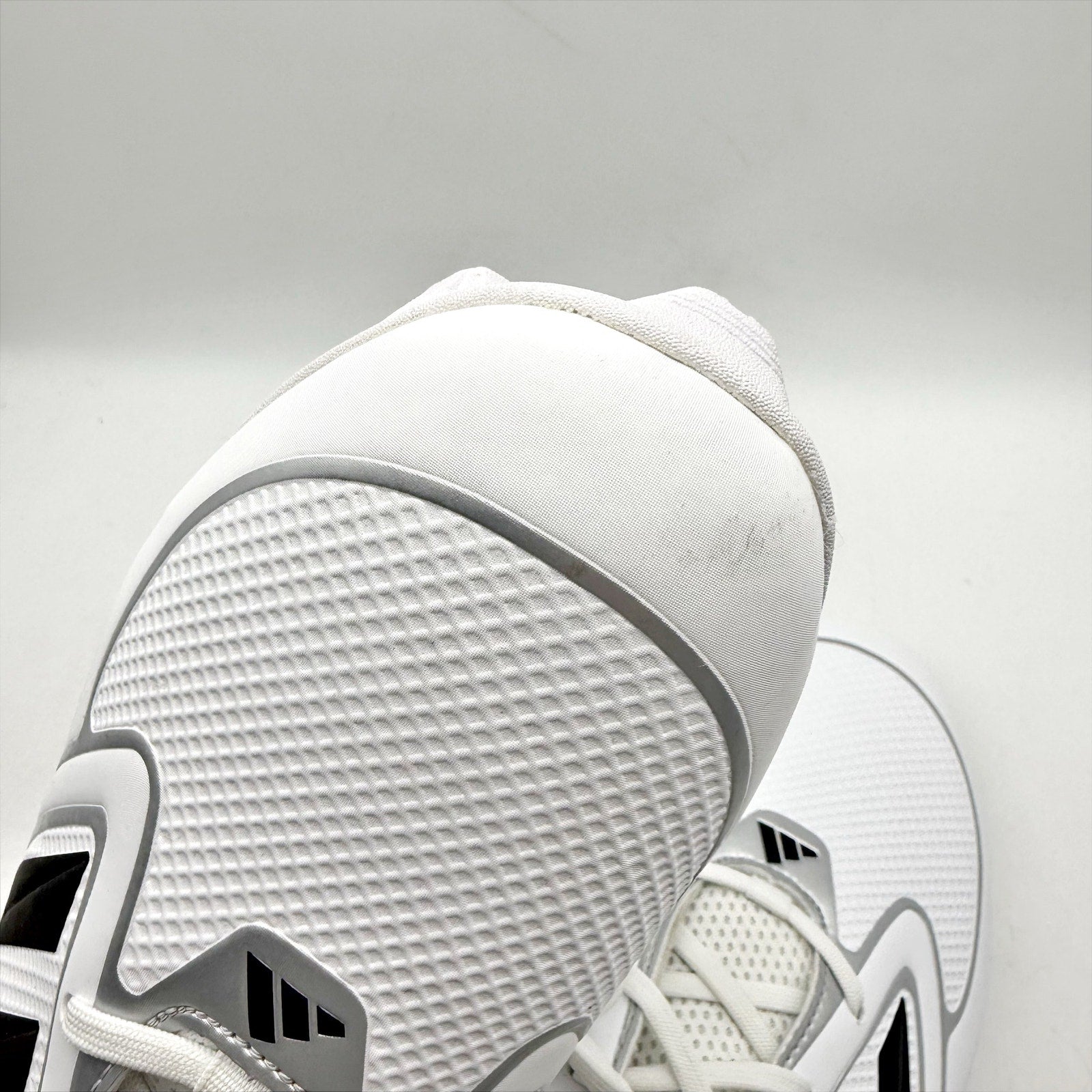 Adidas Womens PureHustle 3 MD Softball Cleats US 11 White Black Athletic NWT