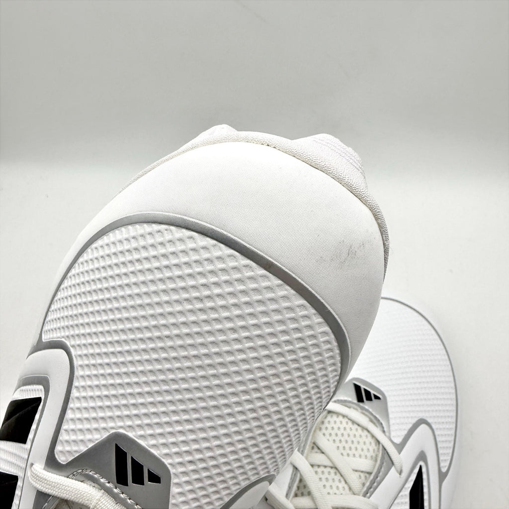 Adidas Womens PureHustle 3 MD Softball Cleats US 11 White Black Athletic NWT