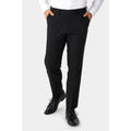 OPPOSUITS Men's Straight Leg Dress Pants 40X34 Black Flat Front NWOT
