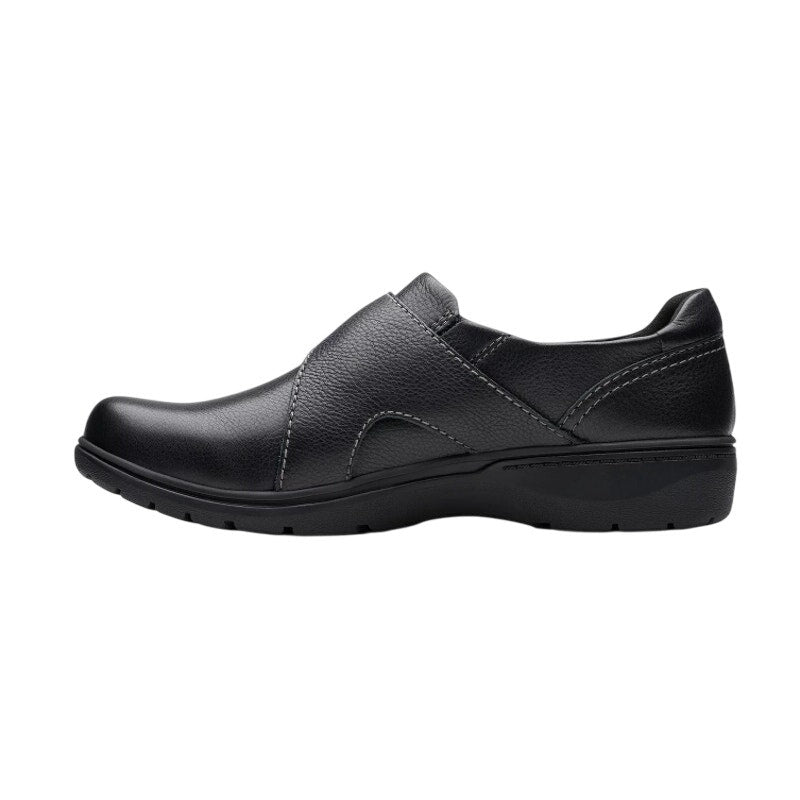 Clarks Womens Carleigh Jazz Shoes US 11 M EU 42.5 Black Leather NWOB