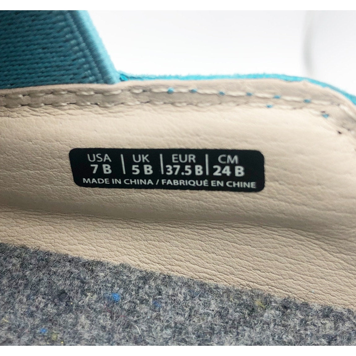 Spenco Womens Saylor Slip On Sneakers Size 7 Aqua Sea Blue Leather APMA NIB