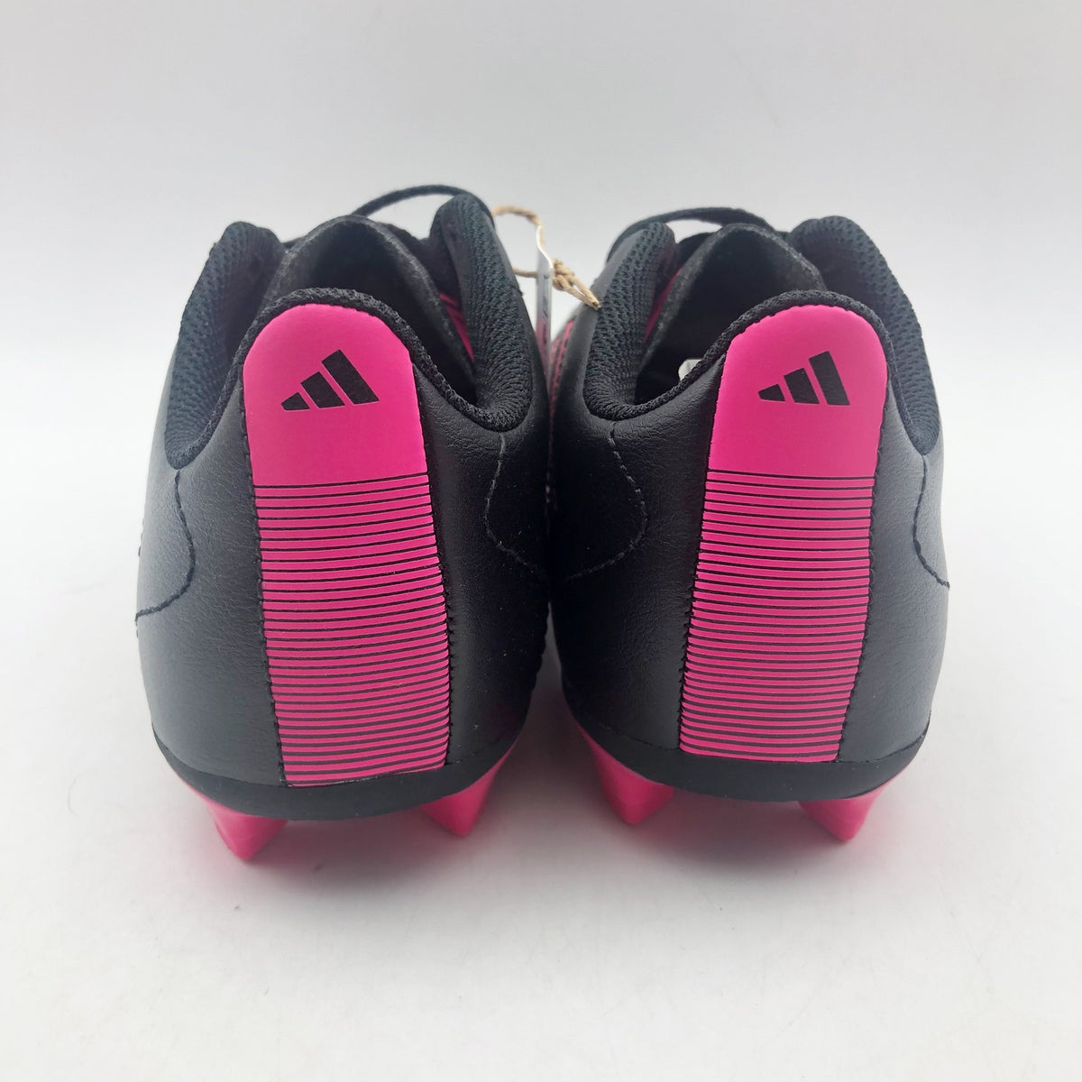 Adidas Big Kids Goletto VIII Firm Ground Soccer Cleats Size 5 Black Pink NWOB