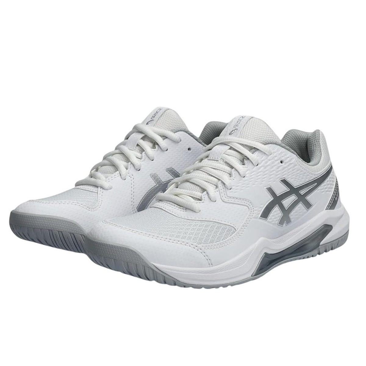 ASICS Womens GEL-Dedicate 8 Athletic Shoes Size 8 M EU 39.5 White Silver NWT