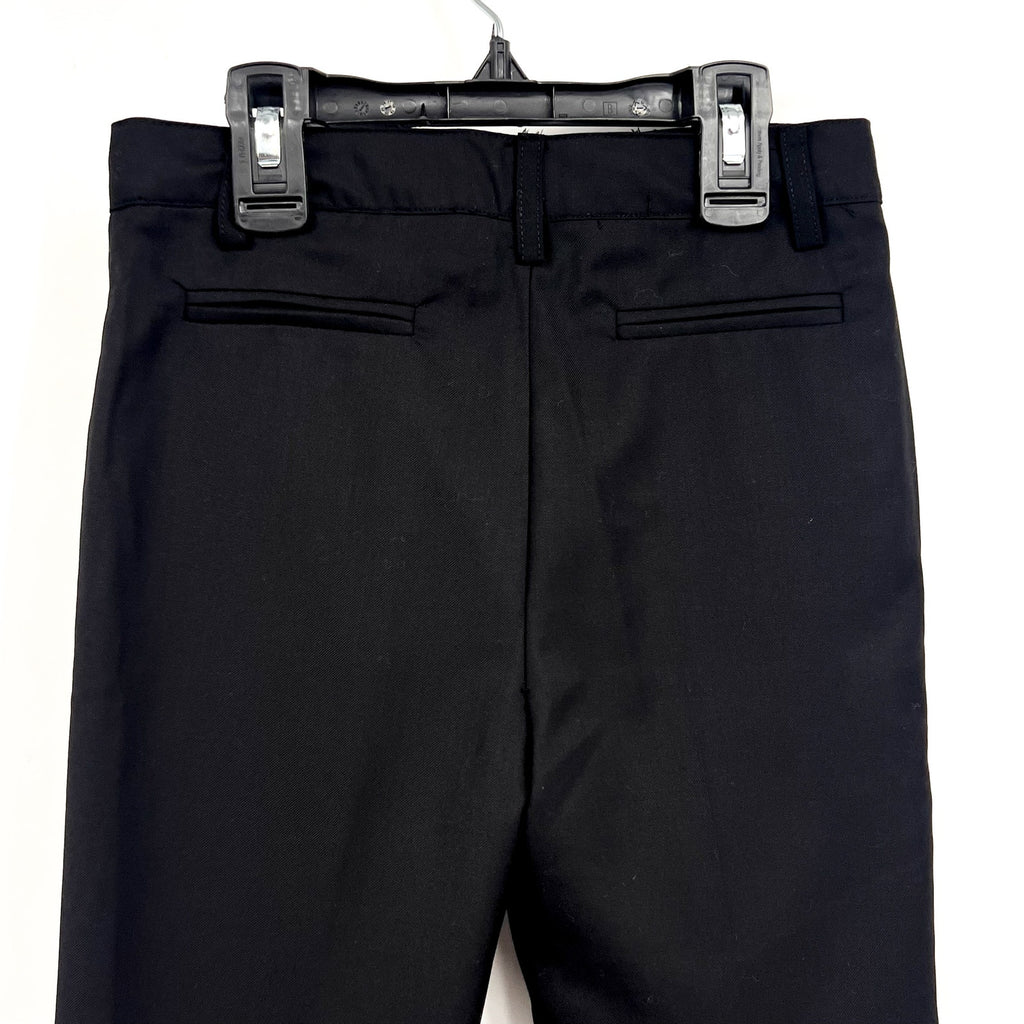BARDOT Boys Oscar Suit Pants Size 5 XS Jet Black Solid Straight Leg NWT