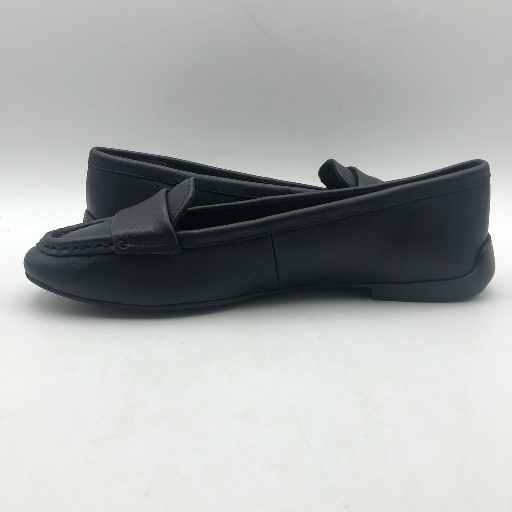 Franco Sarto Womens Faris Slip On Flats Size 6.5 Black Faux Leather NIB