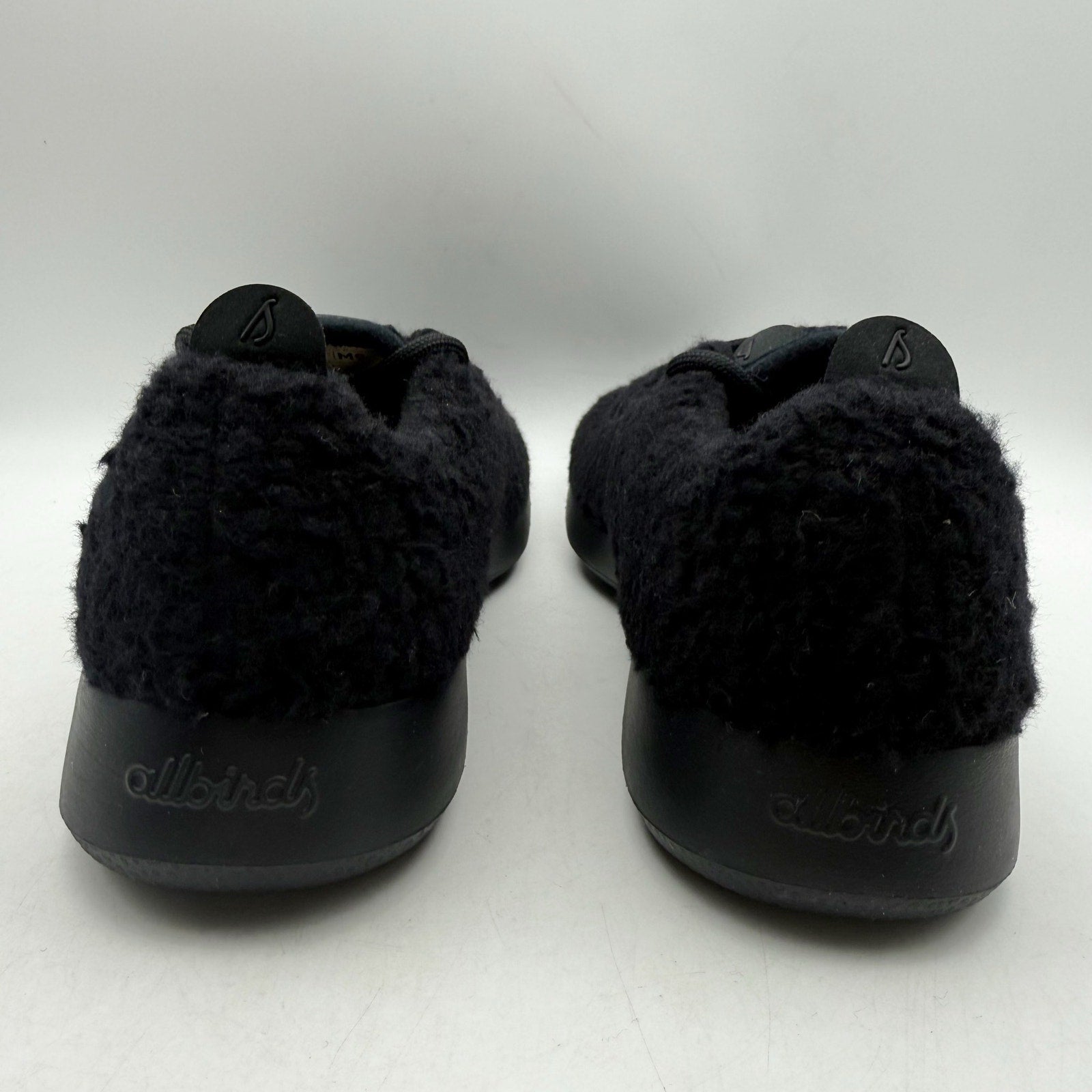 AllBirds Mens Wool Runner Fluff Casual Sneakers US 9 EU 41.5 Black Athletic NIB