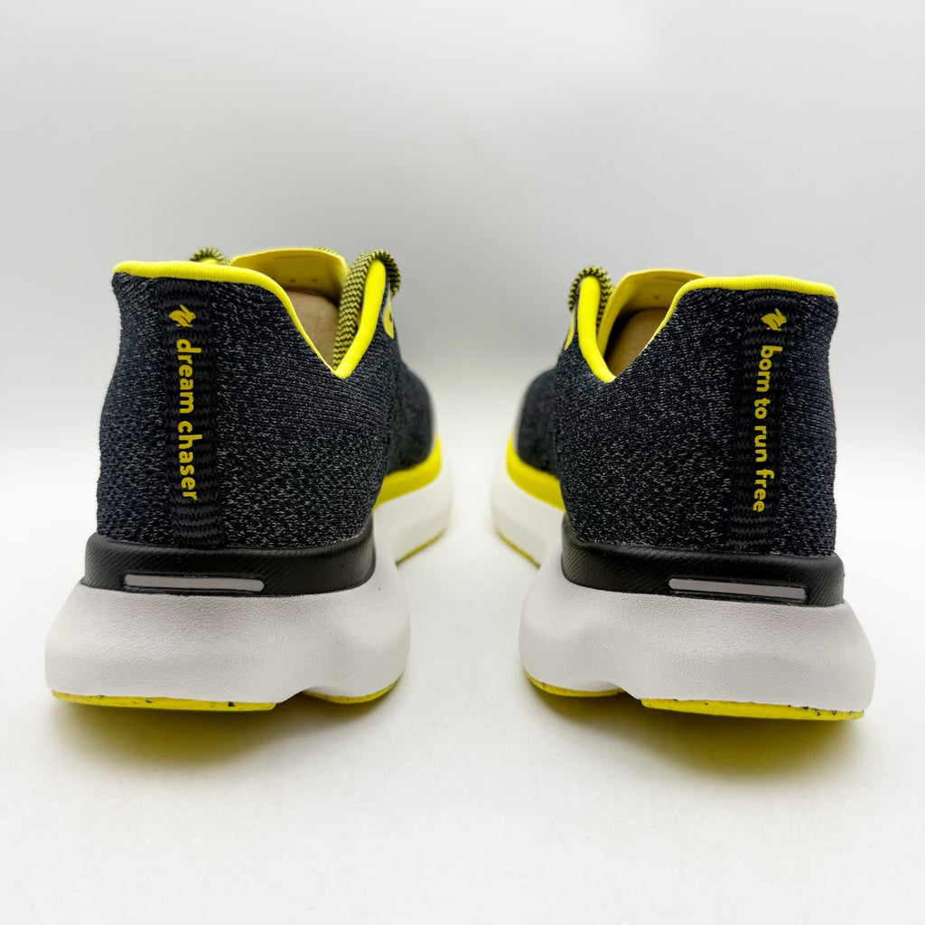 Rabbit Womens Dream Chaser Running Shoes Size 10 EU 42 Black Yellow Athletic NIB