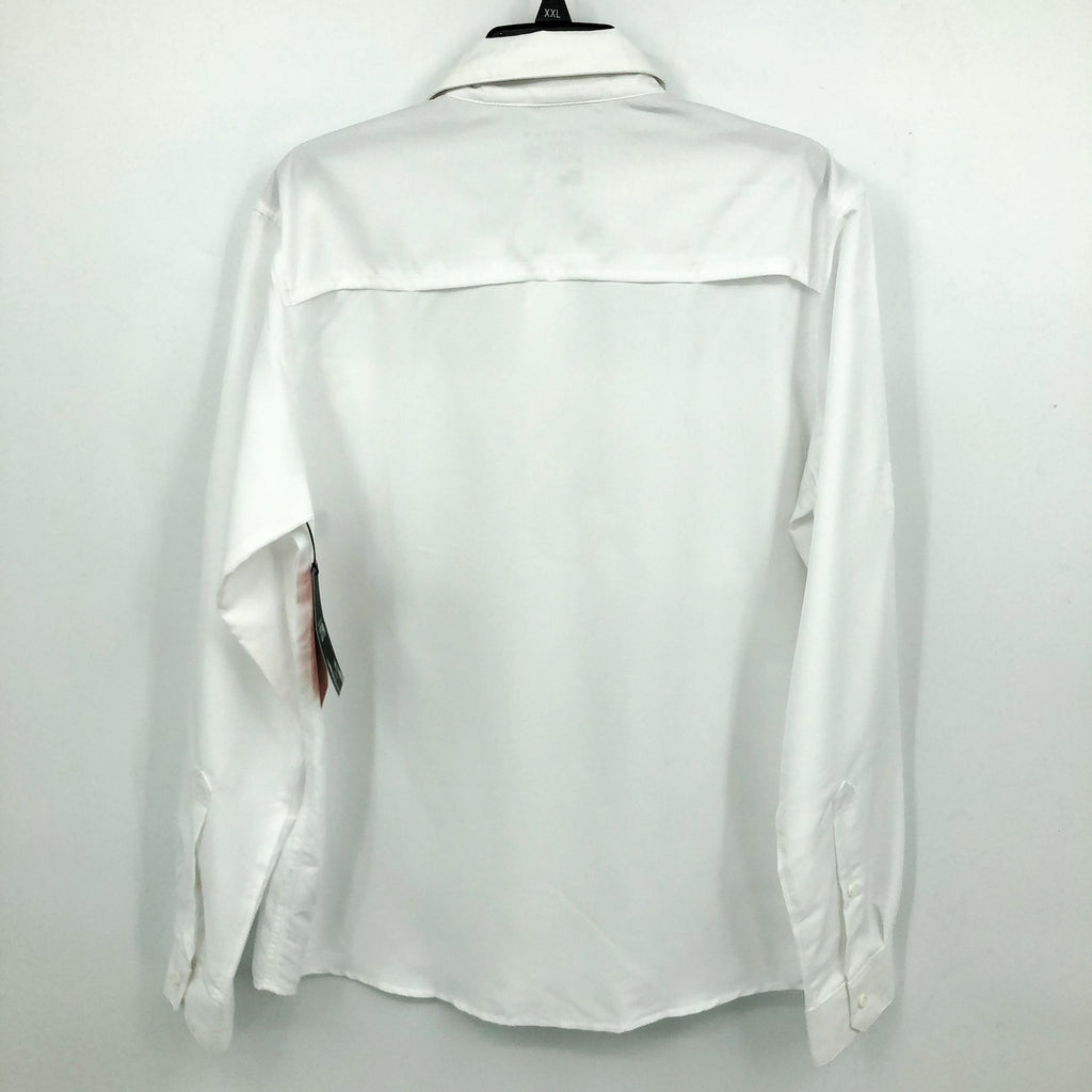MOUNTAIN HARDWEAR Men's Canyon Long Sleeve Shirt Medium White Button Front NWT