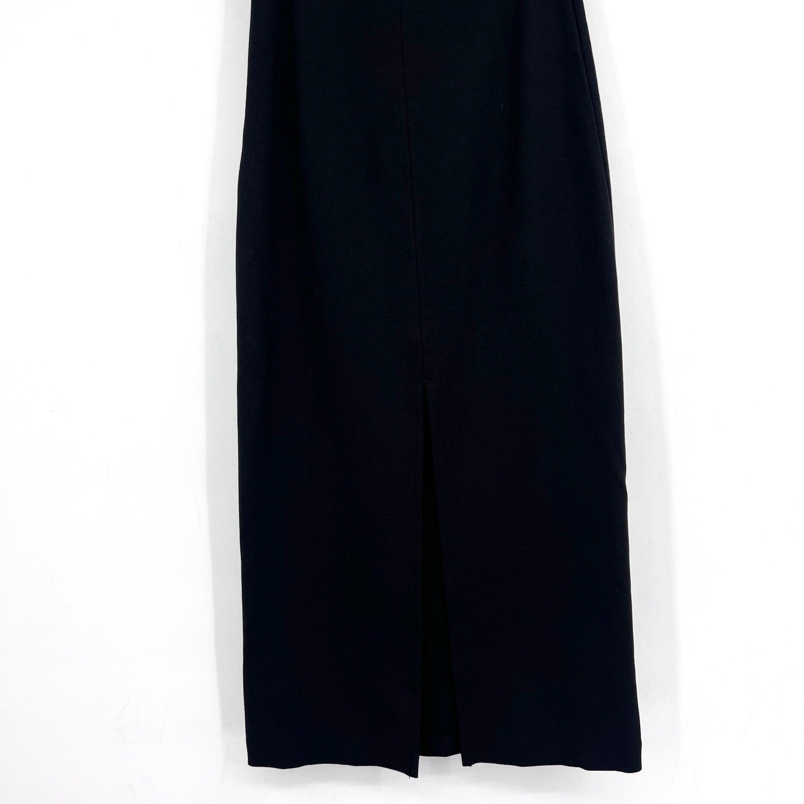 EVERLANE Women's The Dream Maxi Skirt XXS Black Stretch High Waisted NWT