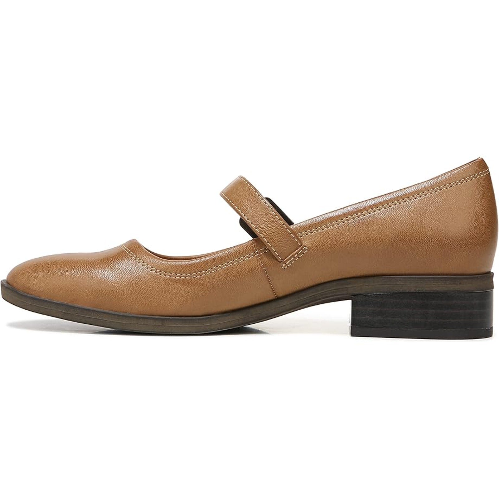 Soul Naturalizer Womens Ramona Mary Jane Flats US 7.5 Wide Brown Leather NIB