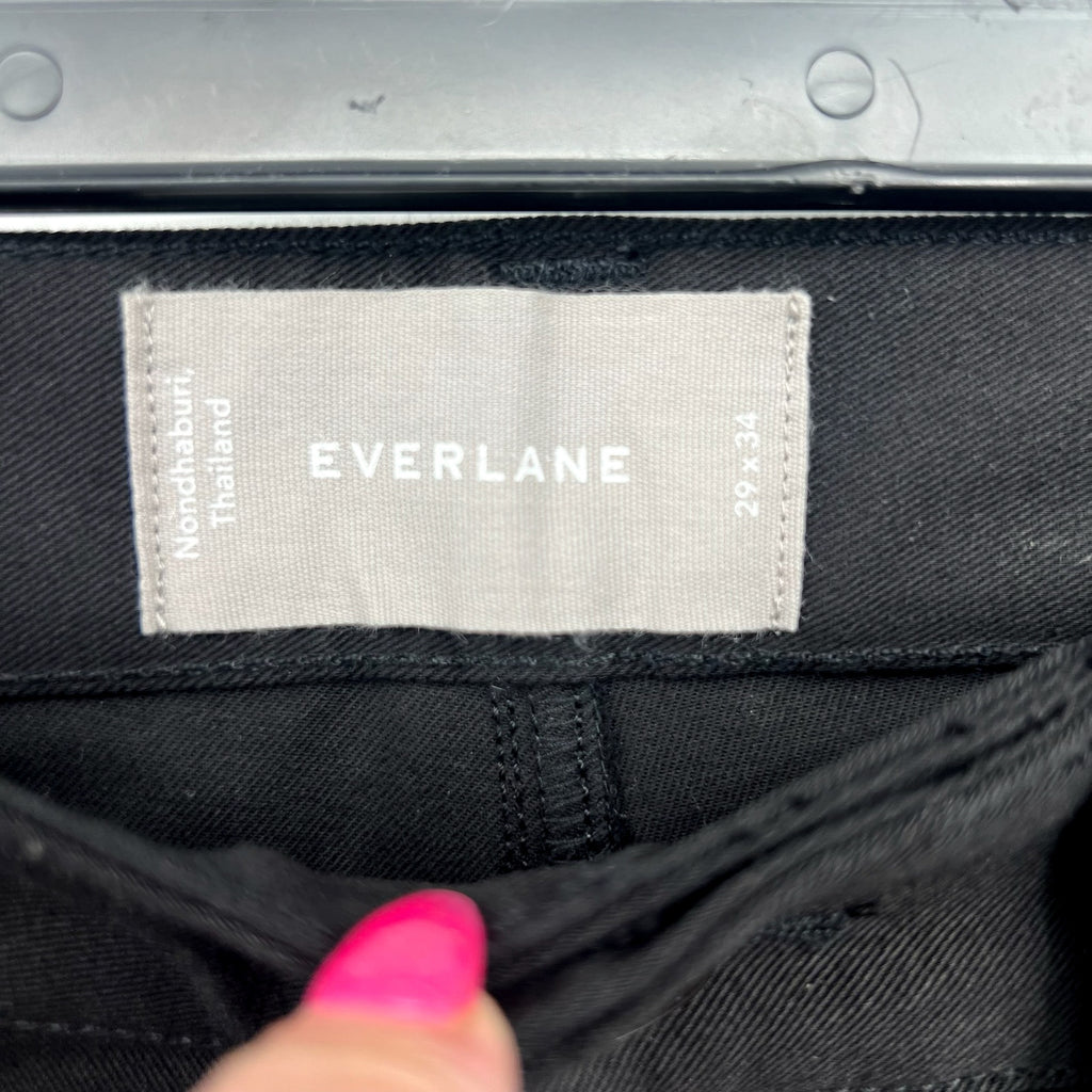 EVERLANE Men's The Performance 5-Pocket Pants 29x34 Black Chino Stretch NWT