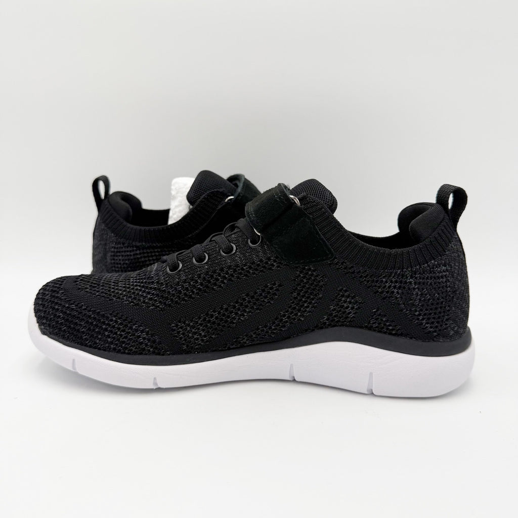 PROPET Womens Stevie Casual Sneakers Size 7.5 Narrow AA Black White Athletic NIB