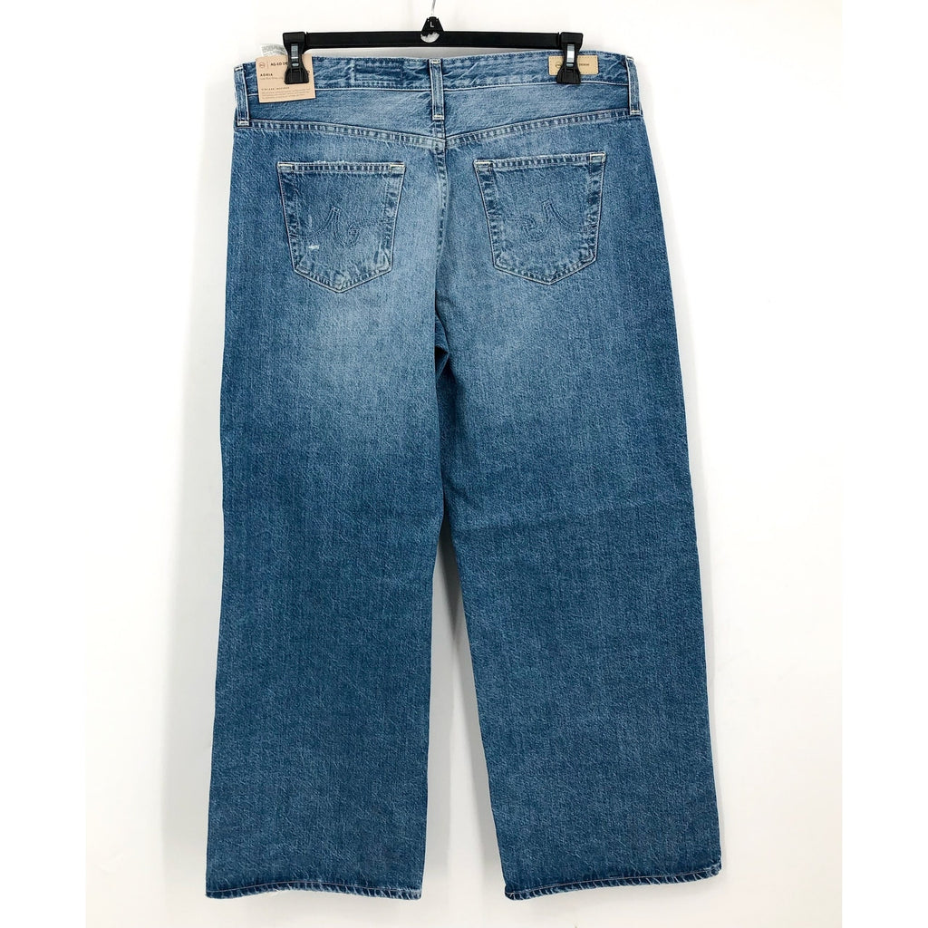 AG ADRIANO GOLDSCHMIED Womens Adria Wide Leg Jeans Size 32 US 14 Divergent NWT