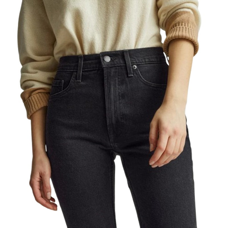 EVERLANE Womens The Original Cheeky Jeans Size 29 Tumbled Black 26.5" Inseam NWT