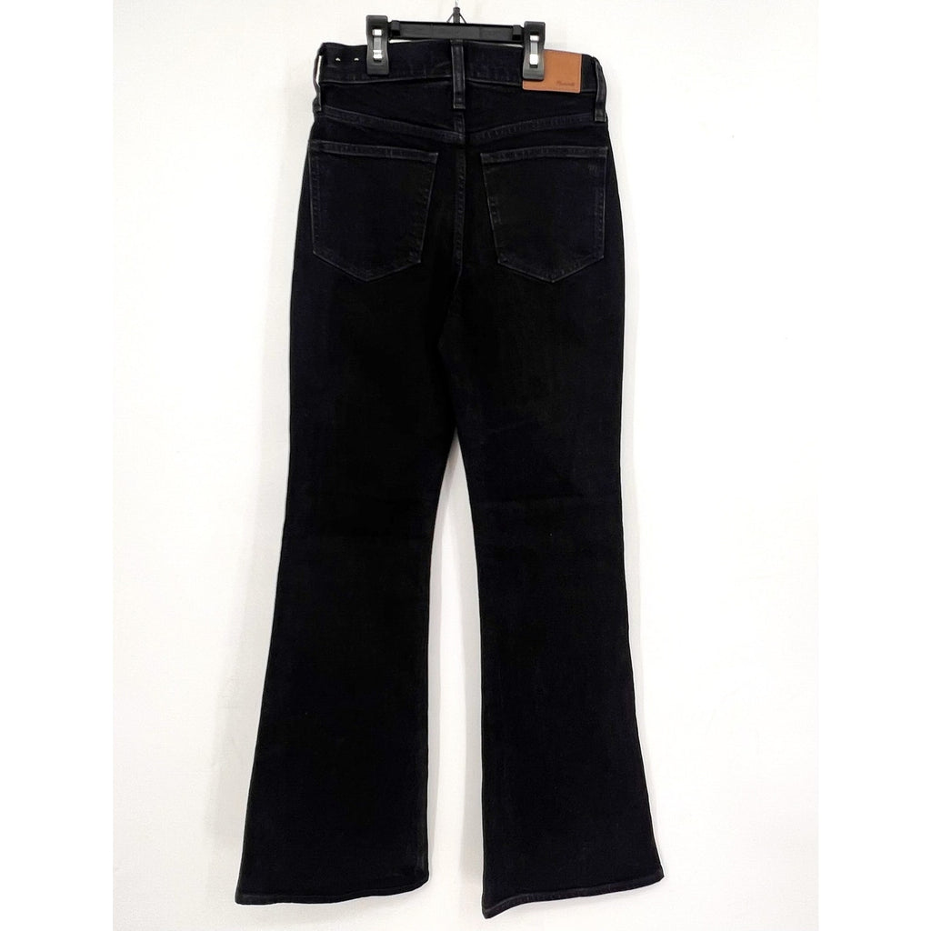 MADEWELL Womens The Perfect Vintage Flare Jean Size 23 US 000 Black NF379 NWOT