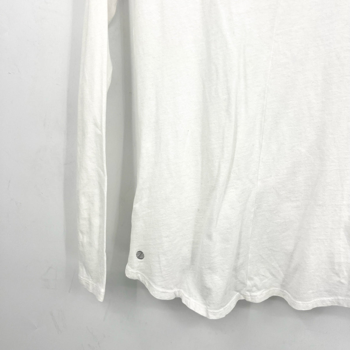 Z BY ZELLA Girls Twist Front Long Sleeve T-Shirt XL White Crewneck NWOT