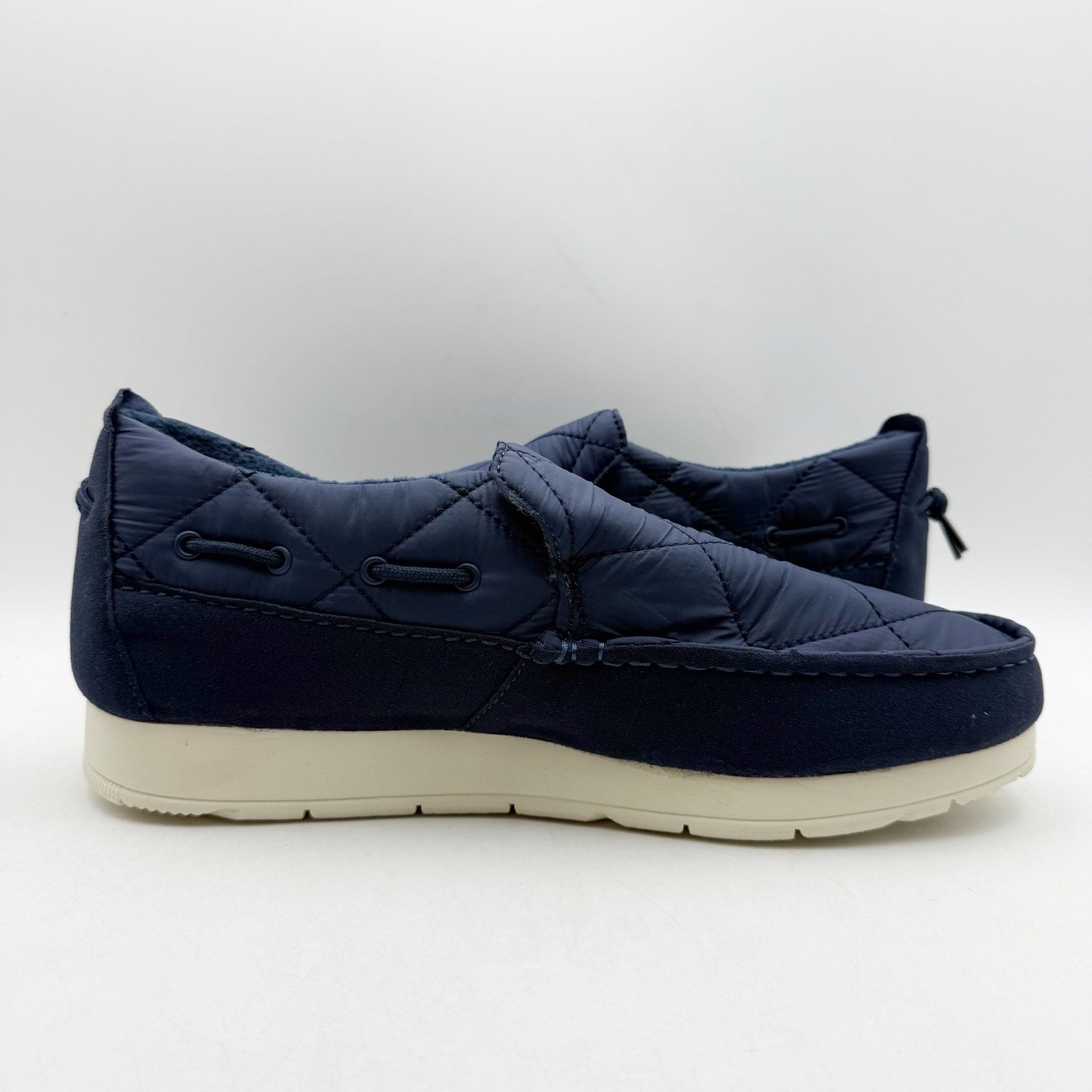 Sperry Mens Top-Sider Quilted Moc Loafers Size 10 M Navy Blue Casual Shoes NWOB
