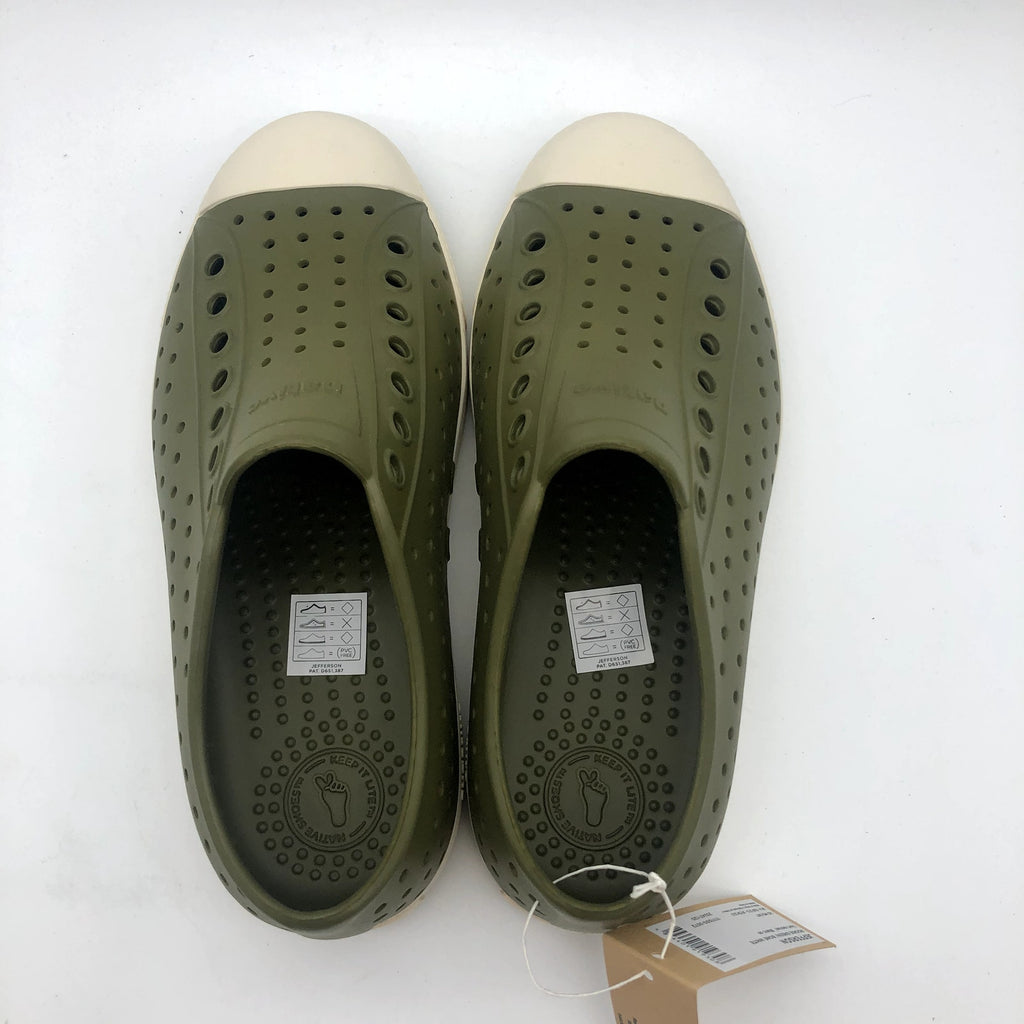 Native Men's Jefferson Slip On Shoes Size 13 Rookie Green EVA Waterproof NIB