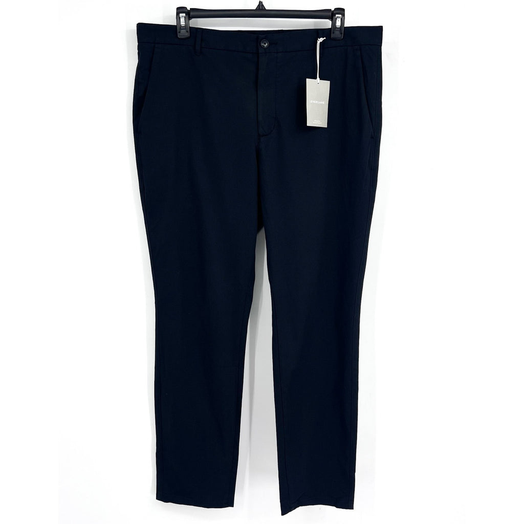 EVERLANE Men's Uniform Performance Chino Pants 40x32 Black Slim Fit NWT