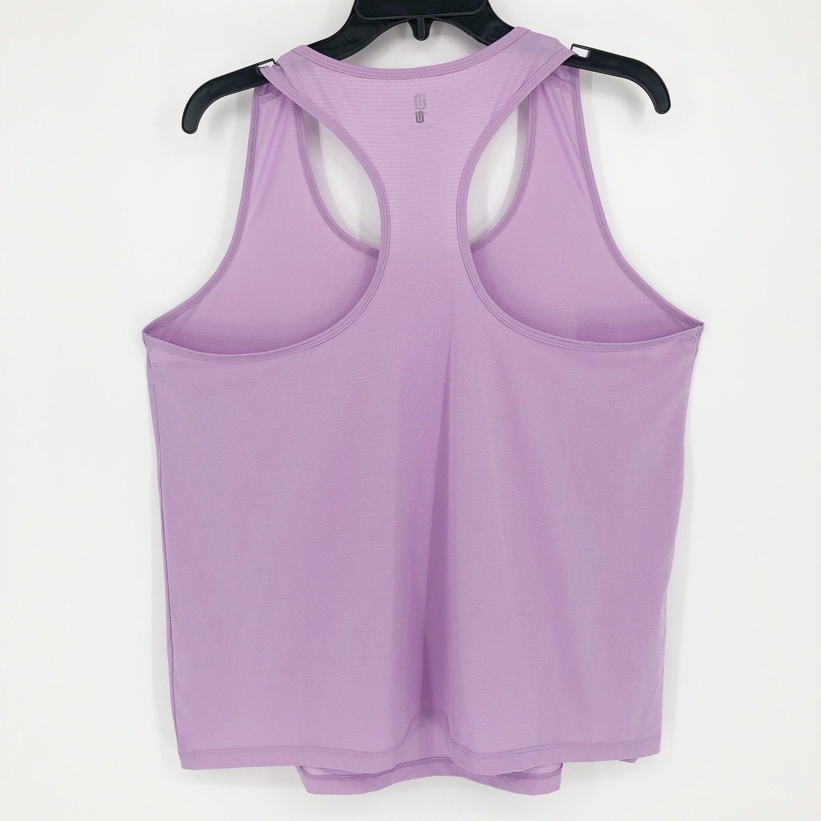 IDEOLOGY Womens Workout Tank Top 2X Crocus Petal Purple Racerback Scoop Neck NWT