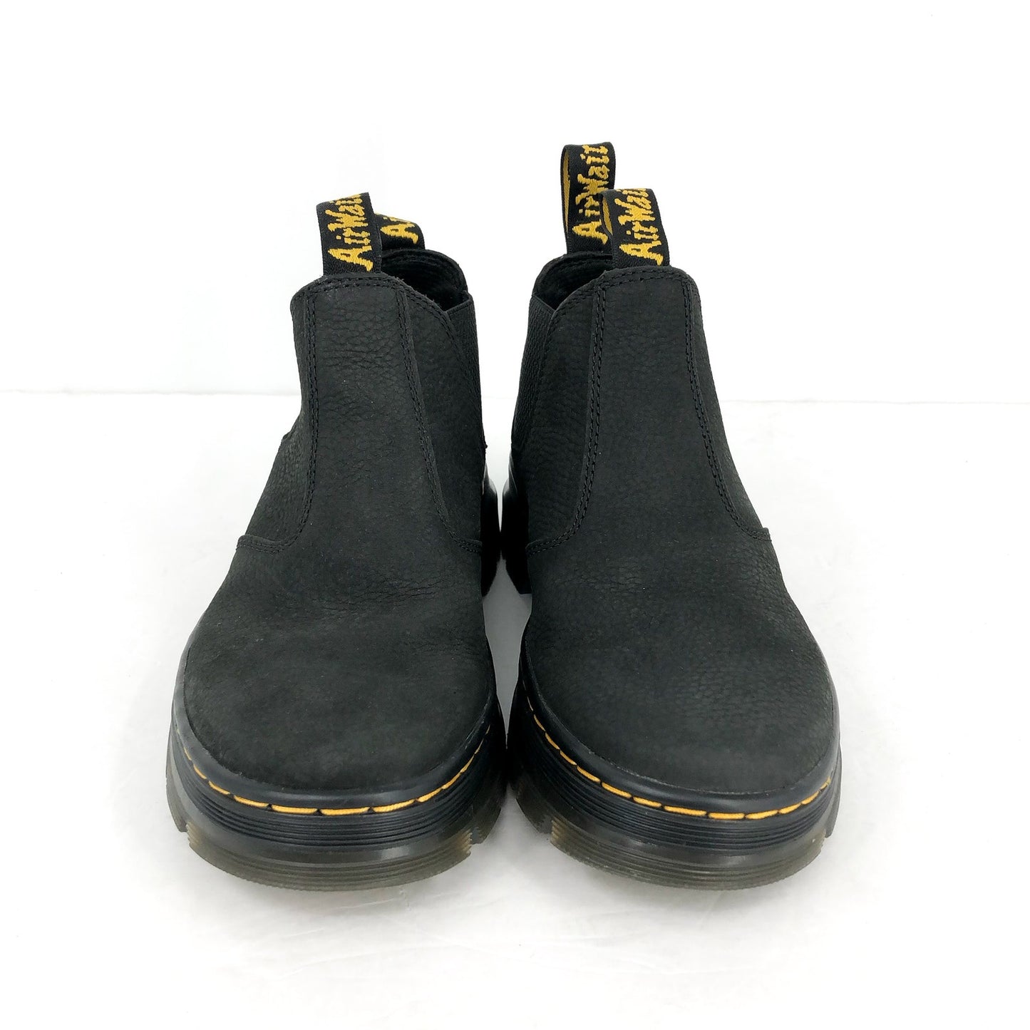 Dr. Martens Womens Work Hardie II Chelsea Boots US 6 M EU 37 Black Leather NIB