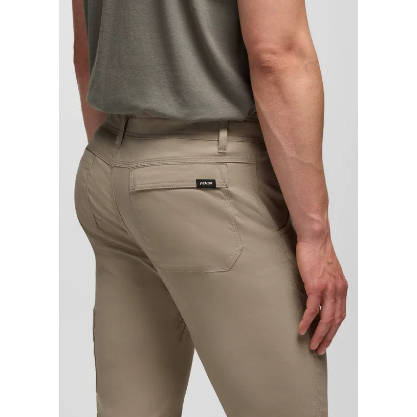 PRANA Men's Zion Straight Pants 35x30 Tan Sandbar Slim Fit Stretch Outdoors NWT