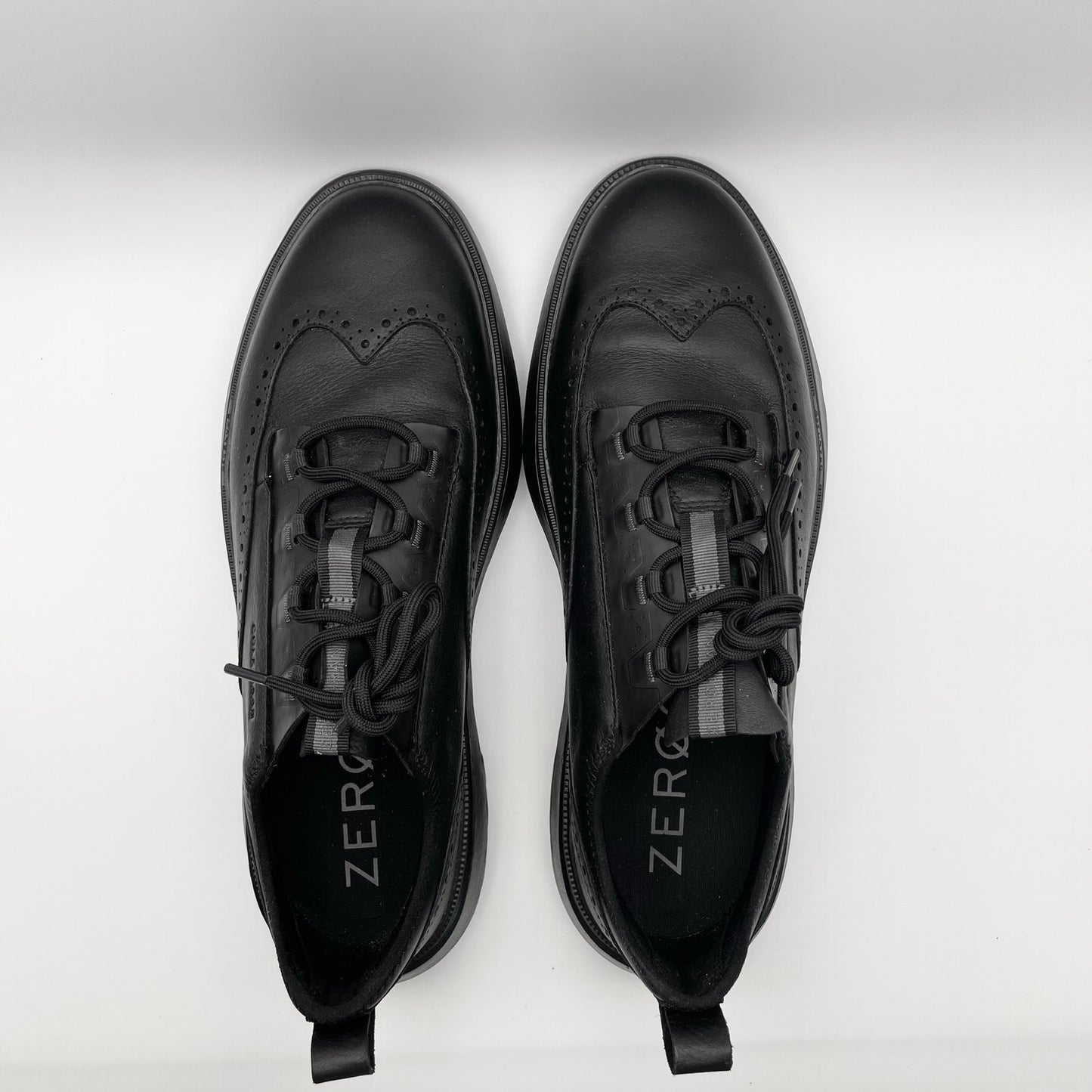 Cole Haan Mens Zerogrand WFA Oxford Shoes US 11 EU 44 Black Leather NIB