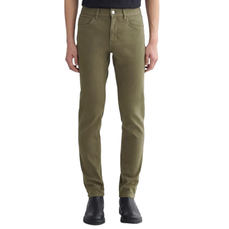 EVERLANE Men's The Stretch Twill 5-Pocket Pants 30x32 Green High Rise NWT