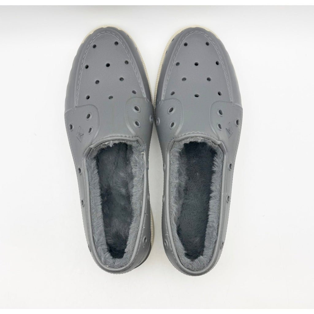 SPERRY Mens Original Float Cozy Boat Shoes Size 11 EU 44.5 Grey EVA NWOB
