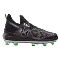 Under Armour Mens Harper 8 Elite Baseball Cleats Size 12 EU 46 Black Green NWOB