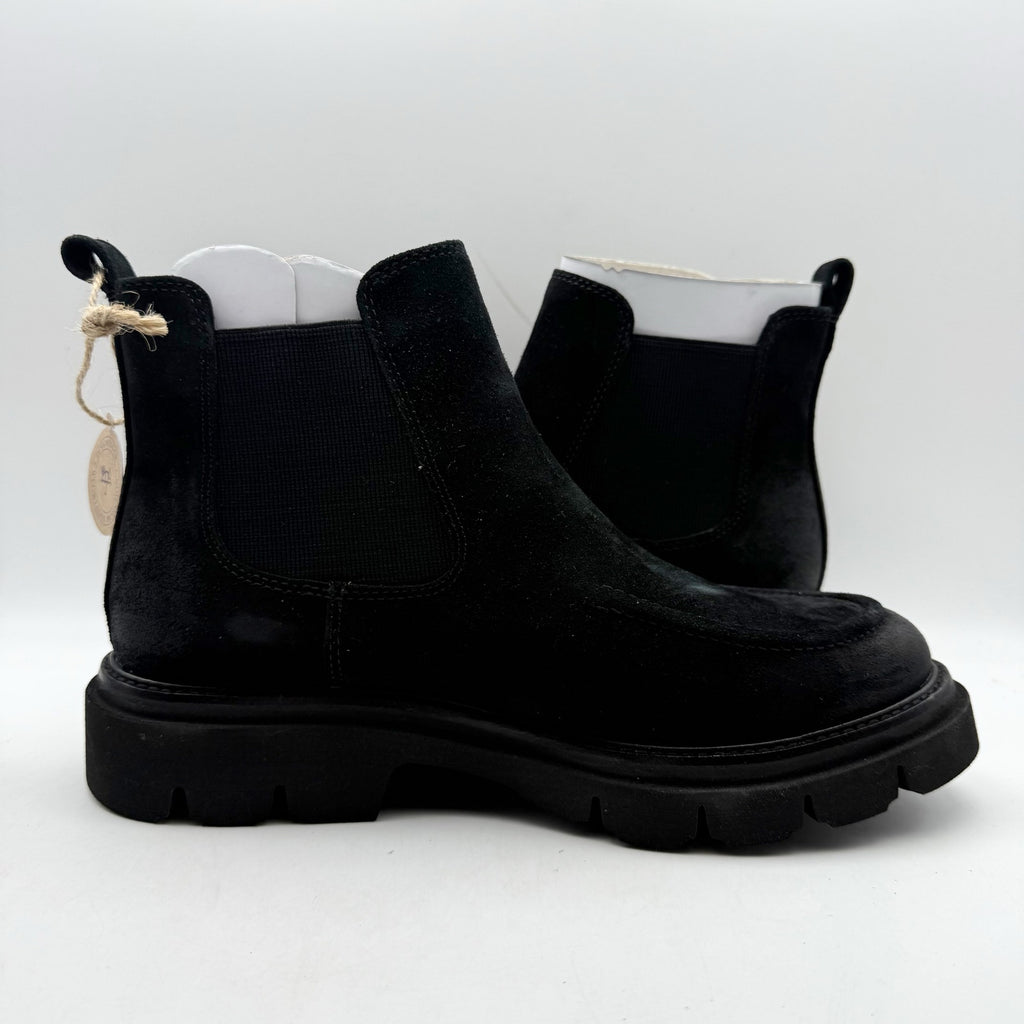 Sofft Womens Samira Chelsea Ankle Boots Size 9 M EU 39.5 Black Suede NIB
