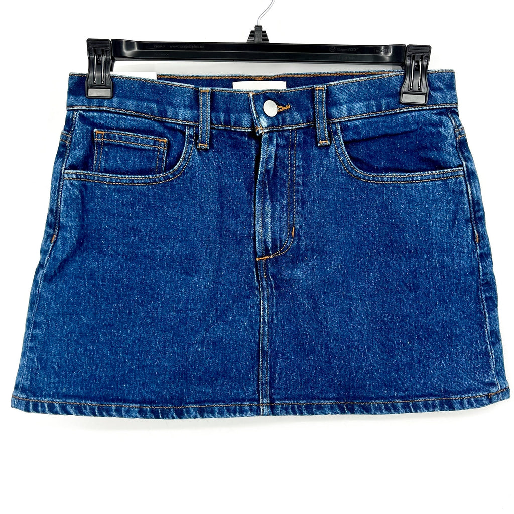 JOE'S JEANS Womens Tessa Denim Micro Mini Skirt Size 29 US 8 Blue Crescendo NWT