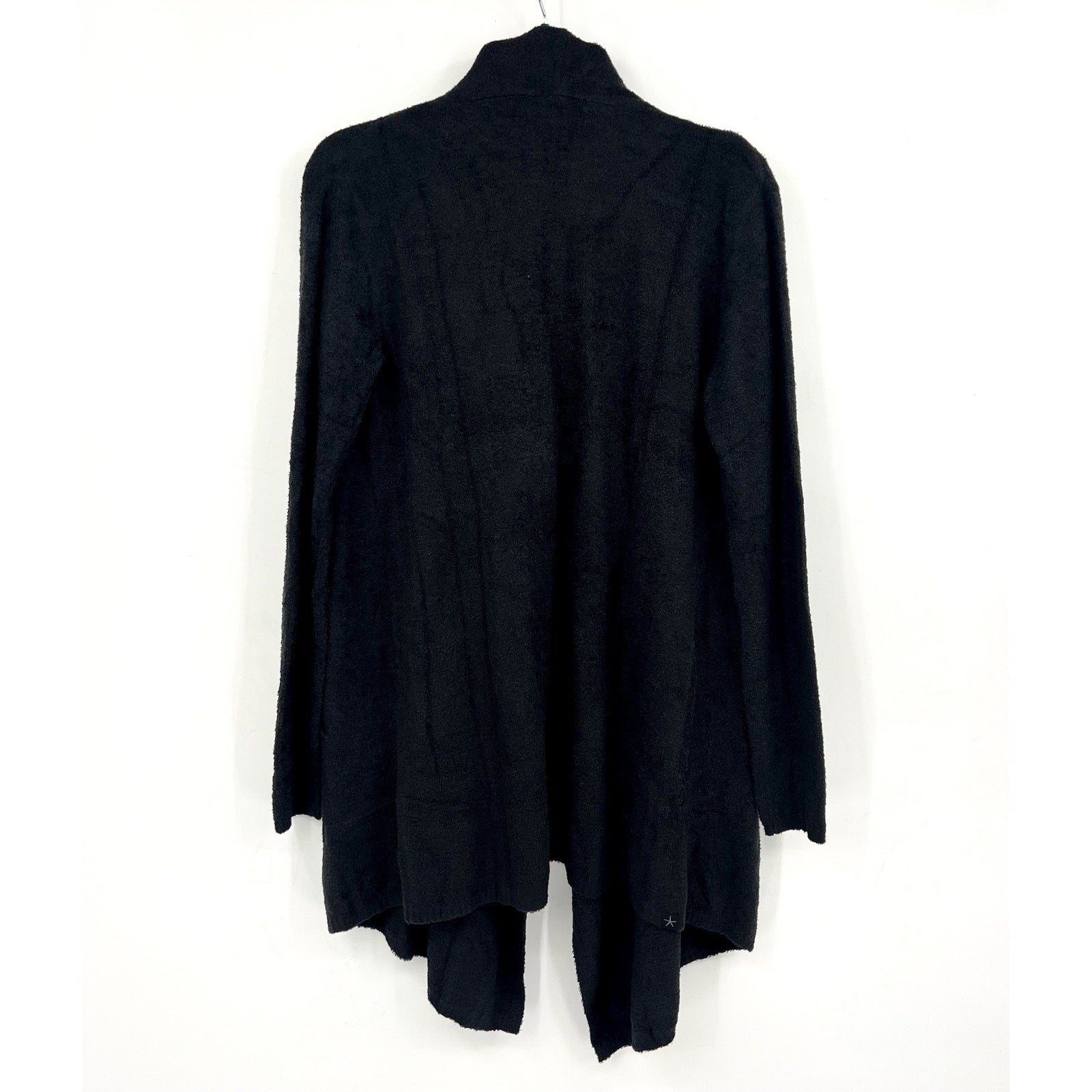 Barefoot Dreams Womens CozyChic Lite Island Wrap Cardigan Small/Medium Black NWT