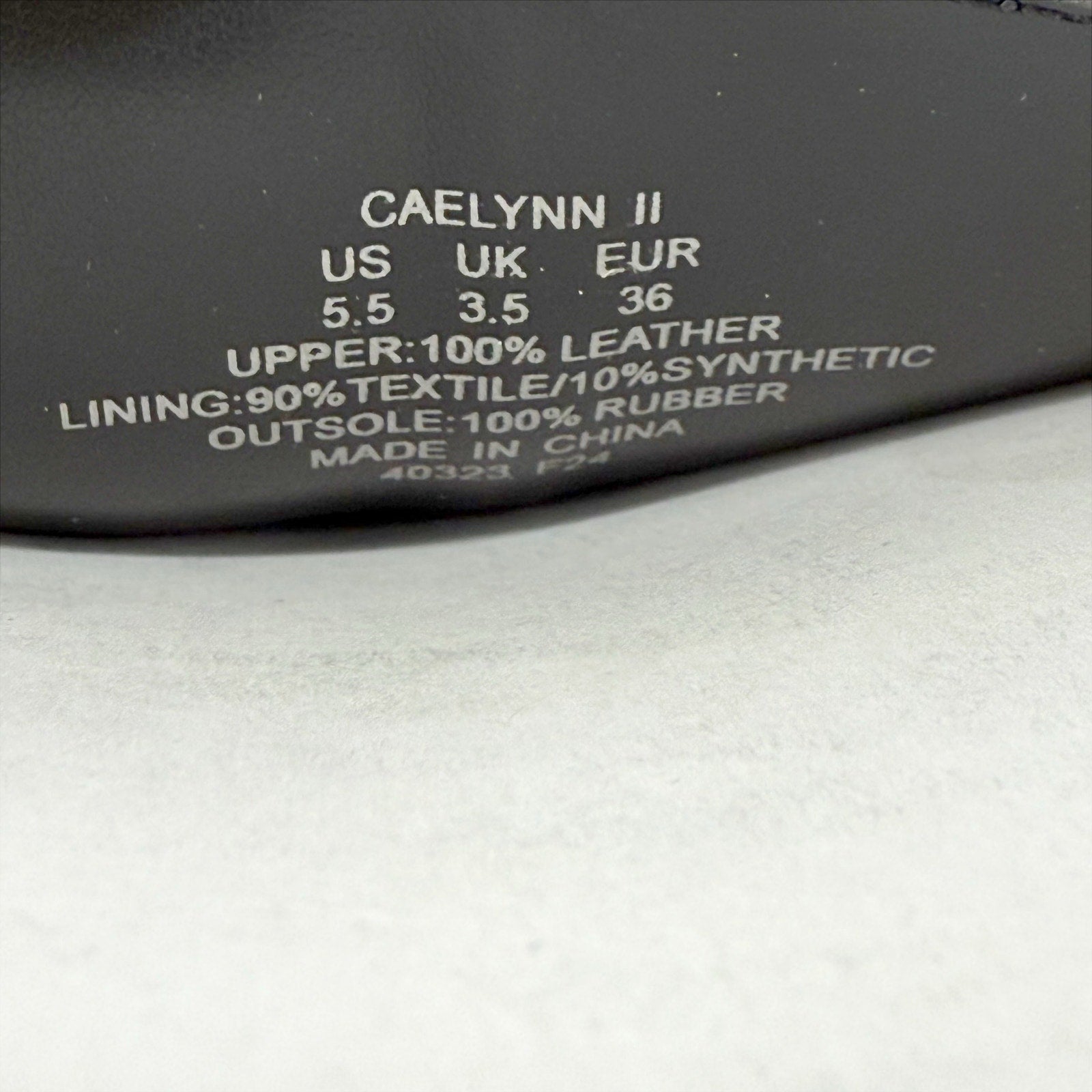 Lauren Ralph Lauren Womens Caelynn II Tall Boots US 5.5 EU 36 Black Leather NIB