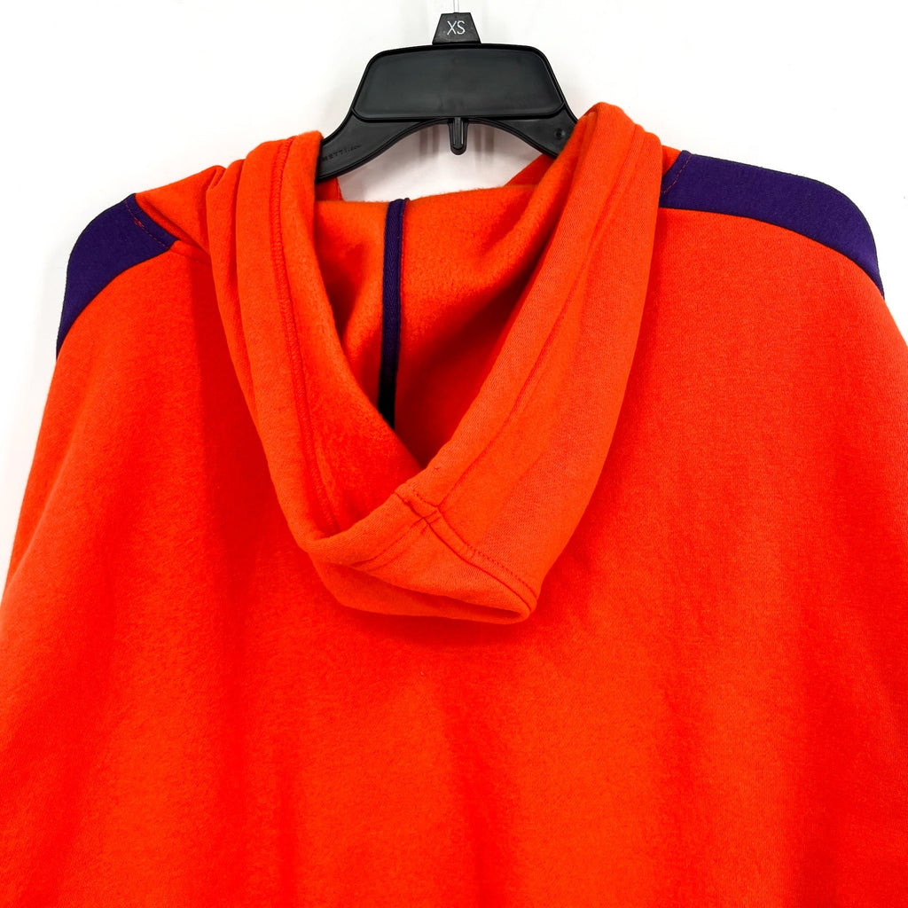 COLOSSEUM Womens Clemson Tigers Hoodie XL Orange Purple Sweatshirt NWT