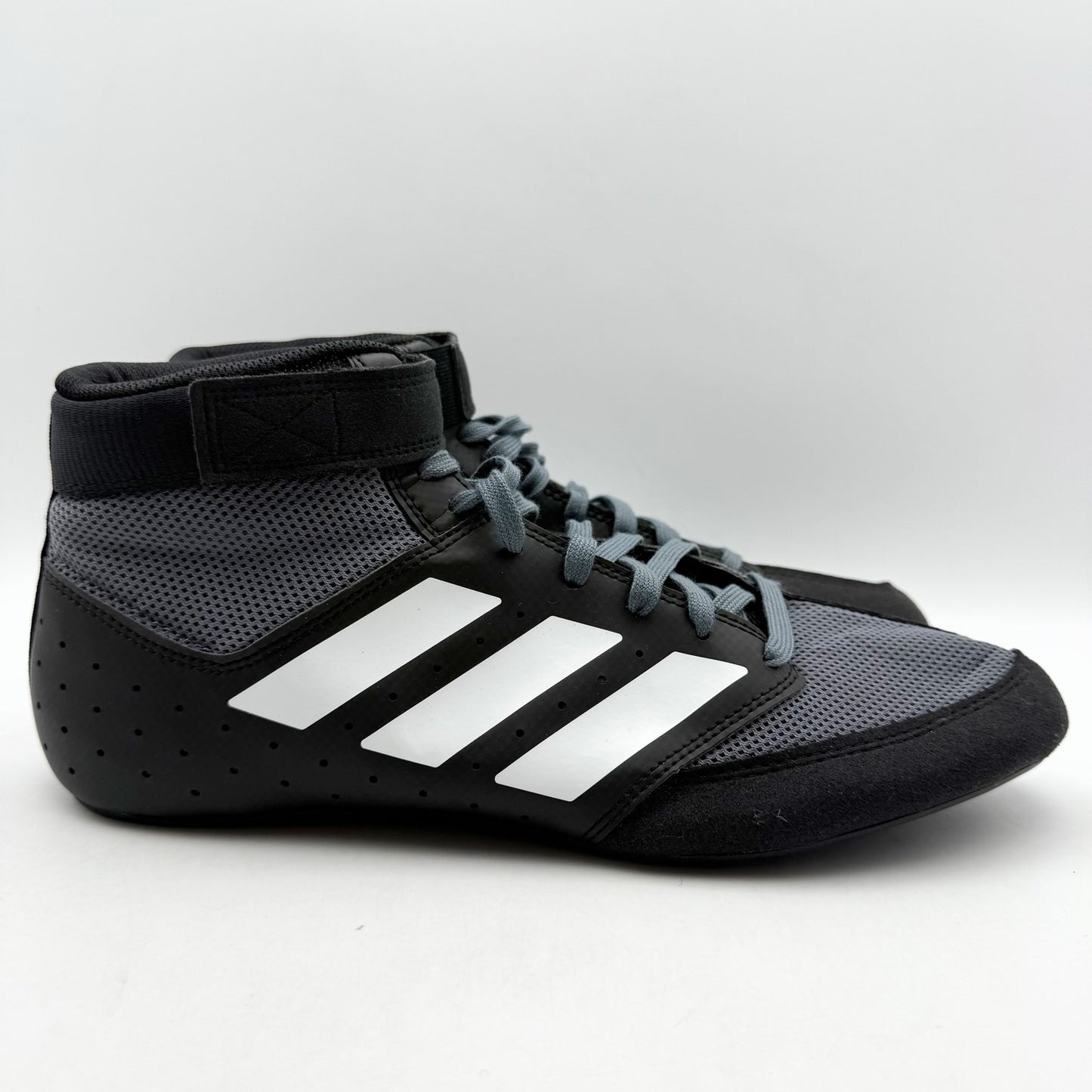 Adidas Mens Mat Hog 2.0 Wrestling Shoes US 9.5 Black White Athletic NWOB