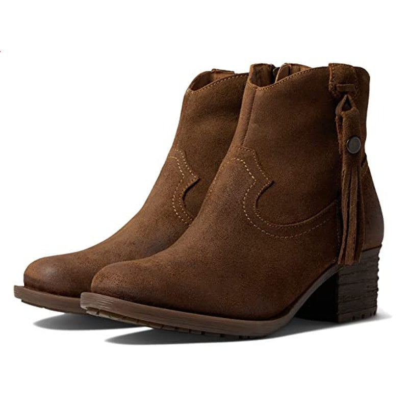 Born Womens Alondra Western Boots US 10 M EU 42 Brown Leather NIB