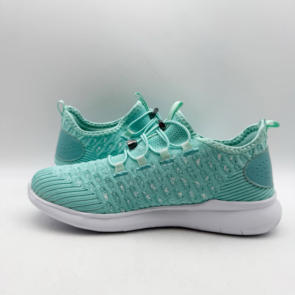 Propet Womens Travelbound Sneakers US 6 M Icy Mint Blue Bungee NIB
