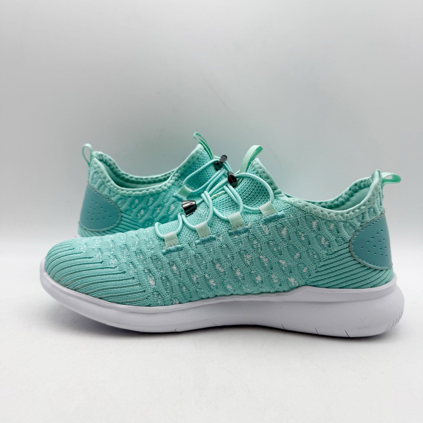 Propet Womens Travelbound Sneakers US 6 M Icy Mint Blue Bungee NIB