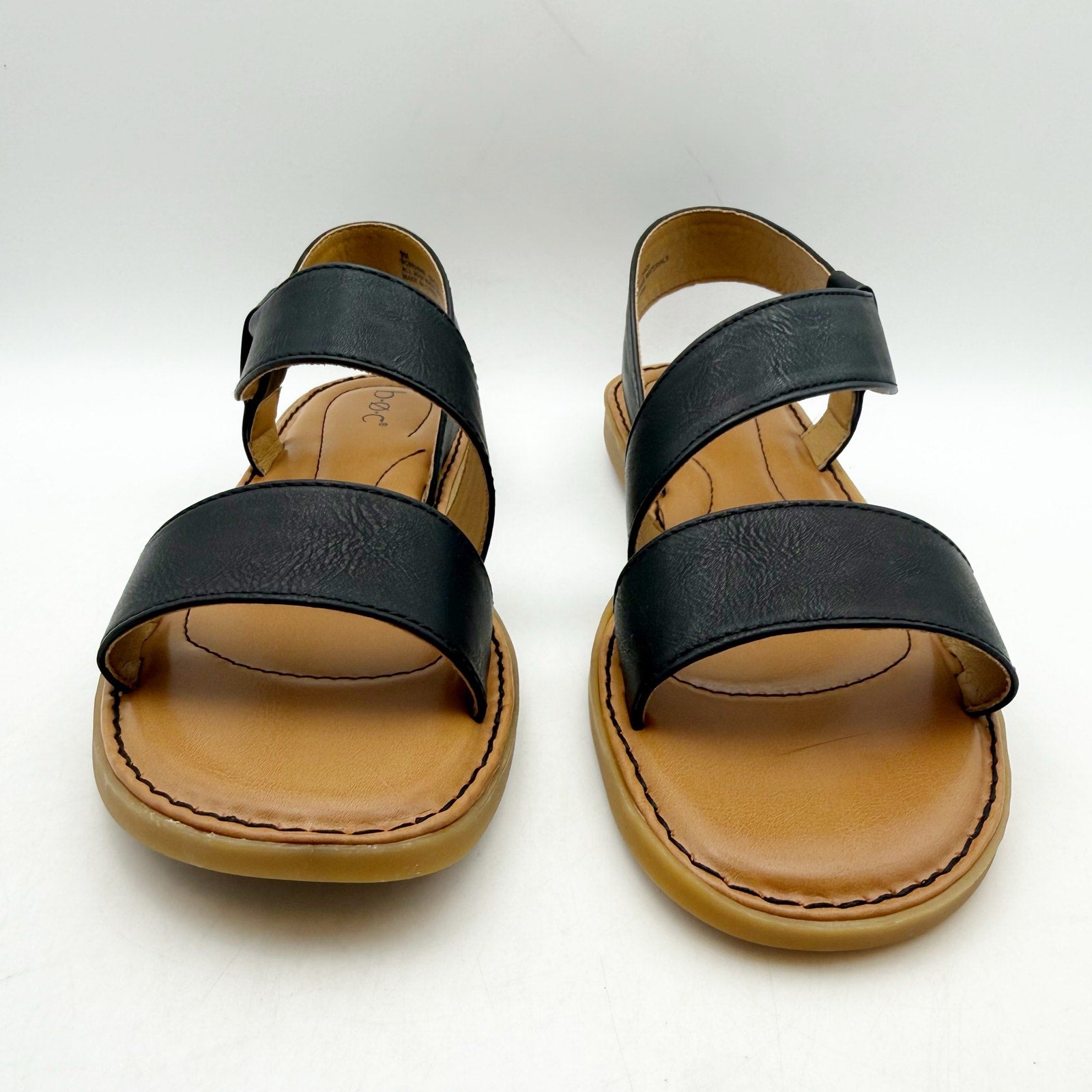 B.o.c. Womens Kacee Criss Cross Sandals US 9 M EU 39.5 Black NIB