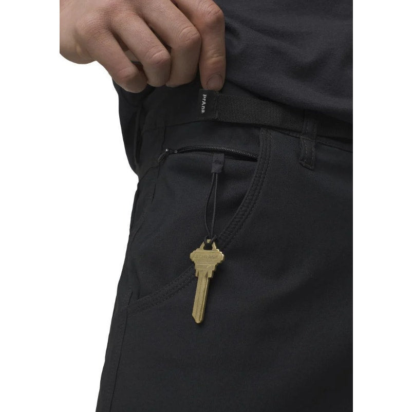 PRANA Men's Stretch Zion Pants II 38x30 Black Relaxed Fit Straight Leg NWT