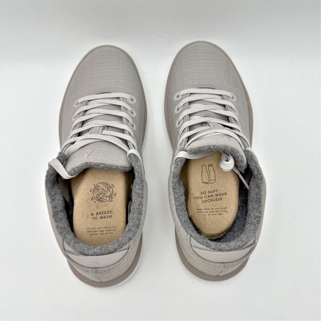 AllBirds Womens Piper Casual Sneakers US 7 EU 37 Grey Merino Wool Woven NIB