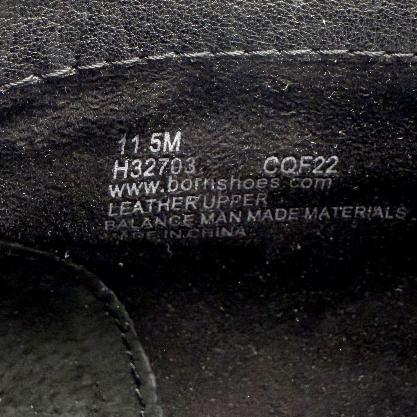 Born Mens Harrison Black Leather Ankle Boot US 11.5